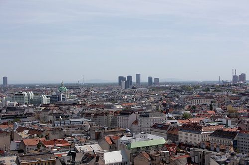 Uitzicht over Wenen, Oostenrijk
