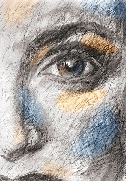 Oogcontact van ART Eva Maria