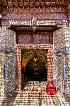 magnificent portal in Marrakech by Dieter Walther