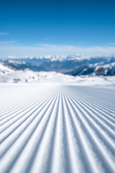 Preparierte Piste am Kitzsteinhorn von Leo Schindzielorz