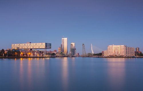 Rotterdam blue morning