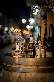 Vin de gin en fût de bois