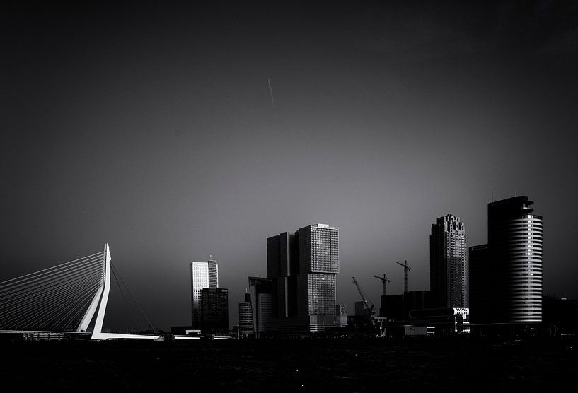 Skyline von Rotterdam von Friso Kooijman