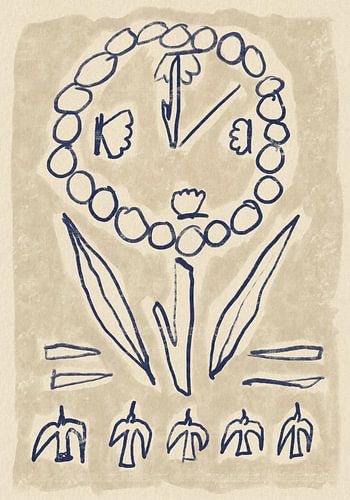 Folk Art Flower Symbols