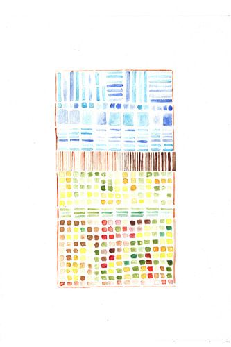 Order and peace reflected in colour by mariska van wijk