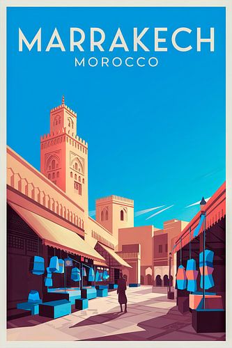 Marrakech, Marokko.