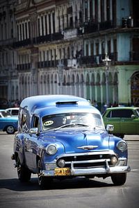 Cubaanse  Oldtimer taxi van Karel Ham