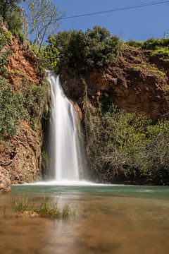 Queda do Vigário waterval in Alte, Algarve, Portugal van Fotos by Jan Wehnert