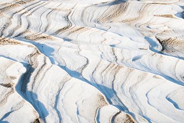 Besneeuwde duinen van Jarno van Bussel