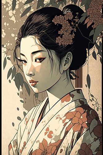 Enchanting Geisha, Harmony of Beauty