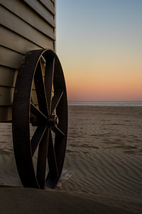Strandhütte , bereit für den Sommer