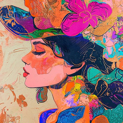 Lady Hat by Art Whims