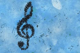 In de wolken met muziek