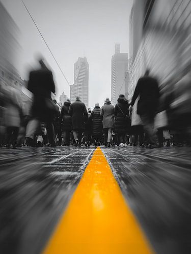 Suivez la ligne vers l'avant