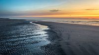 Ebbe am Nordseestrand von Bram Veerman Miniaturansicht