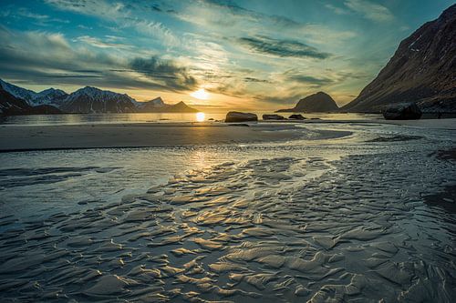 Golden hour at the Lofoten Islands