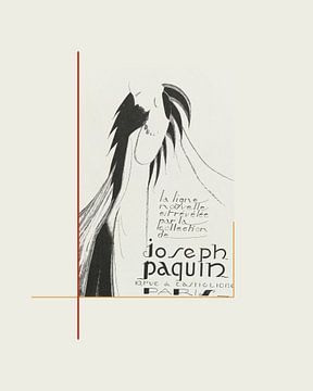 Joseph Paquin Art Deco Werbung - Boho, chic, Paris von NOONY