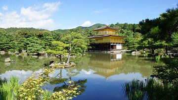 Goldener Tempel in Kyoto in Japan