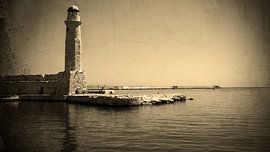 vuurtoren van Rethymnon by Ronald Oudijk