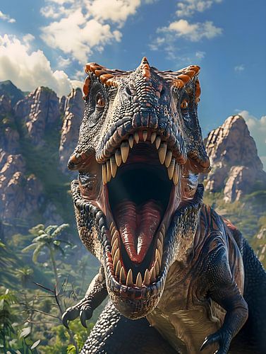 Ein imposanter Dinosaurier