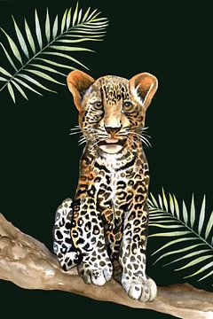 Leopard klein von Geertje Burgers