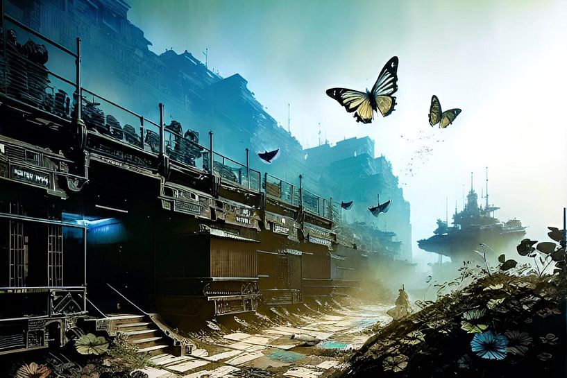 The beauty of decay by ButterflyPix