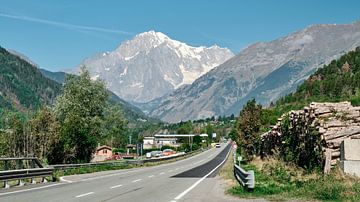 Zicht op de Mont Blanc van Eugenio Eijck