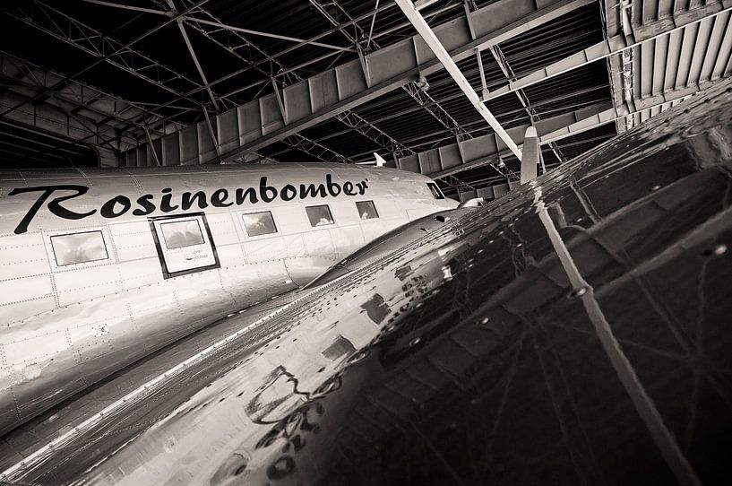 Bombardier Raisin à l'ancien aéroport de Tempelhof à Berlin par Frank Herrmann