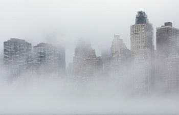 Nebliger East River (New York City)