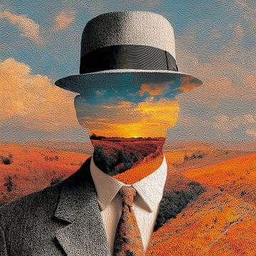 Tribute to René Magritte van Harry Hadders Design