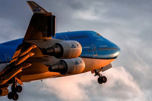 KLM Boeing 747 take off van Aron van Oort