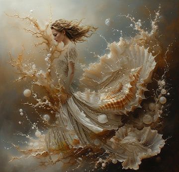 The goddess of the sea