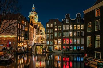 Amsterdamse grachten van Bea Budai