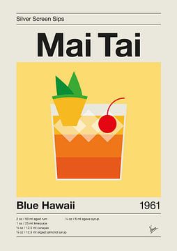 MY 1961 Blue Hawaii-Mai Tai van Chungkong Art