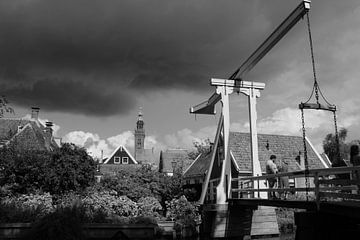 Kwakelbrug in Edam van Charlotte de Boer