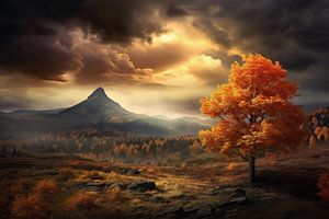 Goldene Stunde in Montana