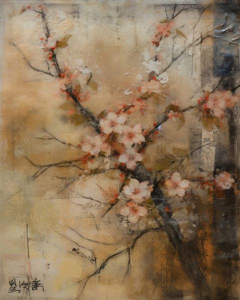 La floraison dans le style wabi sabi par Studio Allee