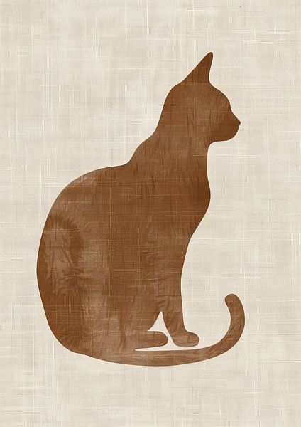 Cat Painting by Modern Collection