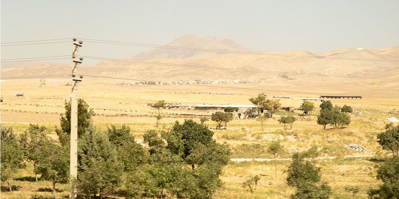 Natuurgebied tussen Rasht en Tehran van Maarten Verhees