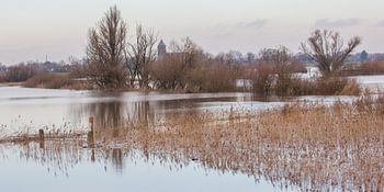 Wilsum  bij hoog water