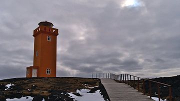Lighthouse Svörtuloft van Timon Schneider