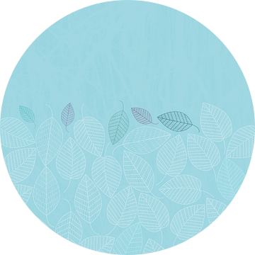 LEAVES ENSEMBLE BLUE