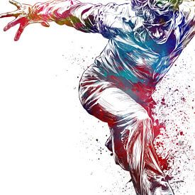 Eiskunstlauf-Sportkunst #Eislaufen #Figurenskating #Sport von JBJart Justyna Jaszke