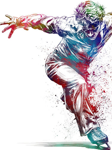 Figure skating sport art #skating #figureskating #sport