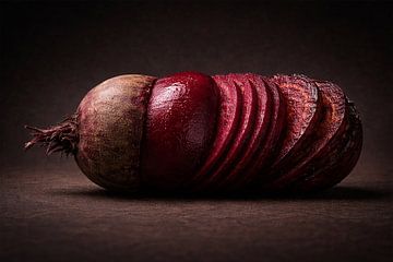 Rote Beete – eine Form, vier Stadien