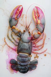 Lobster Luxe - Spring CANCER - Black Gold Pink by Marianne Ottemann - OTTI