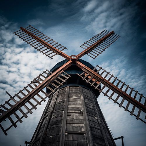 Oude windmolen