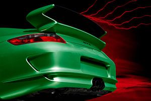 Porsche 911 GT3 Typ 997 in green