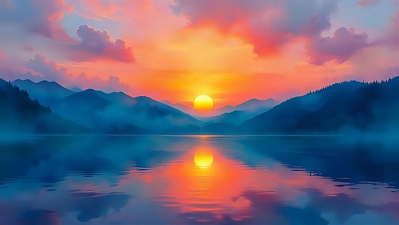 Dromerige avondsfeer van Jean Pierre