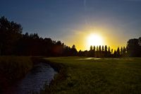 zonsondergang.